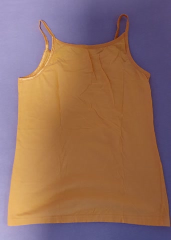 Orangegelbes Shirt Schiesser, 164