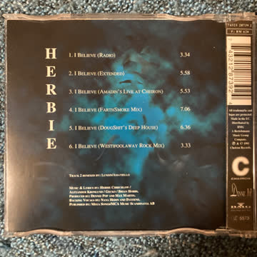 Herbie - I Believe (Elektro)