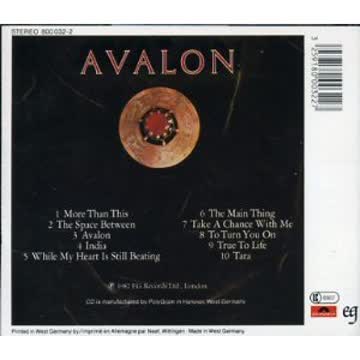 Roxy Music - Avalon (1982)