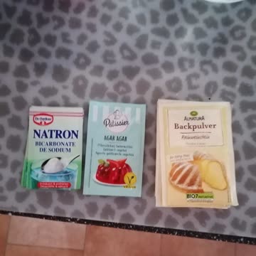 Exsila Artikel: Backpulver usw neu