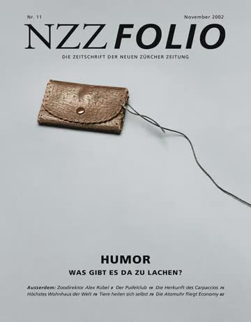 NZZ Folio November 2002 - Humor