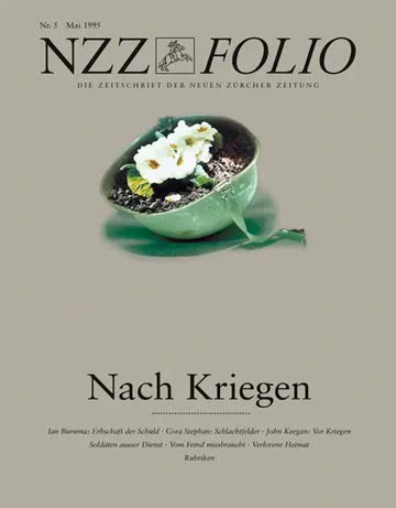 NZZ Folio Mai 1995 - Nach Kriegen