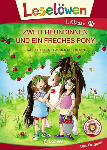 Zwei Freundinnen und ein freches Pony