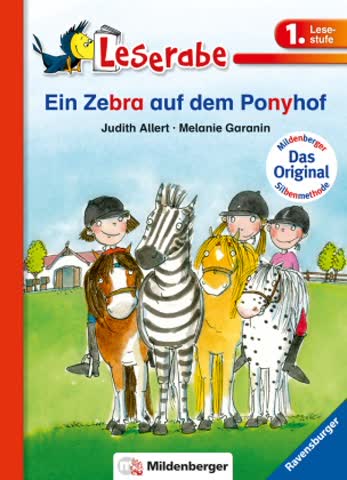 Ein Zebra auf dem Ponyhof - Leserabe 1. Klasse - Erstlesebuch für Kinder ab 6 Jahren