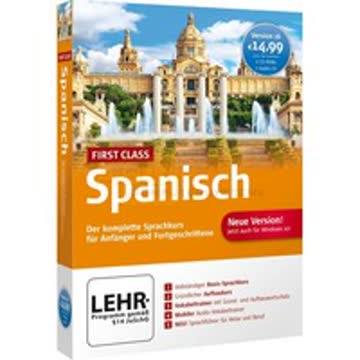 Exsila Artikel: First Class Sprachkurs Spanisch 16.0 Vollversion