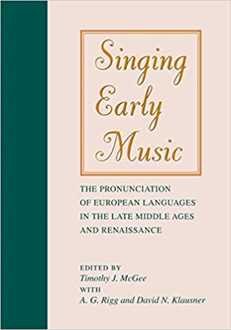 Singing Early Music