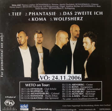 Weto: Das 2weite Ich (Promotion CD)
