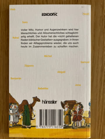 Mensch Adam! Nicht doch Eva!