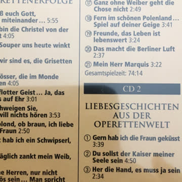 Grosse Stimmen, goldene Lieder 3 CD‘s