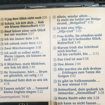 Grosse Stimmen, goldene Lieder 3 CD‘s