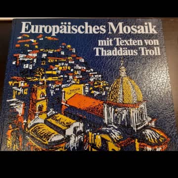 Buch: Europäisches Mosaik, mit wunderschönen grossen Bildern