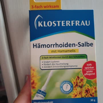 Hämerrhoiden Salbe neu