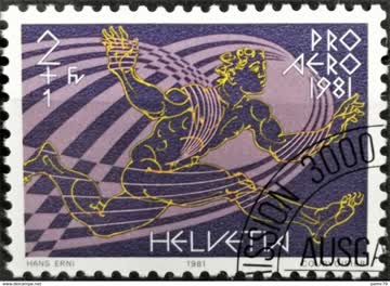 1981 Pro Aero ET-Stempel MiNr: 1196