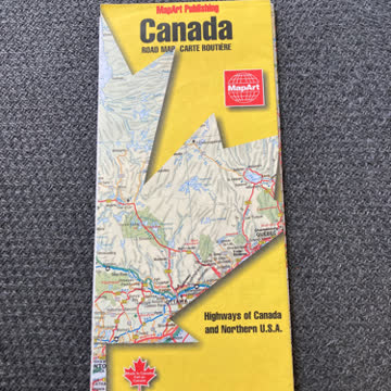 Karte Kanada