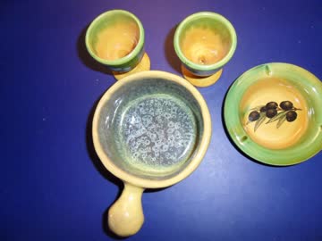 Butterpfännchen, Eierbecher