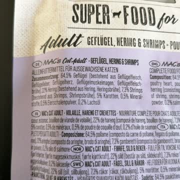 Sparpaket Katze MA'S Geflügel & Hering Shrimps