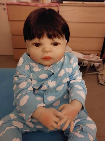 Exsila Artikel: Ganz neue Rebornbabypuppe Ganzkörper Silikon/Vinyl 56cm!!!