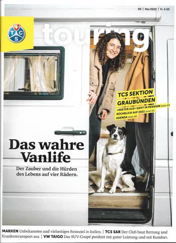 Zeitschrift - touring 5/2022
