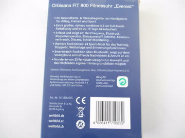 Fitnessuhr Orbisana