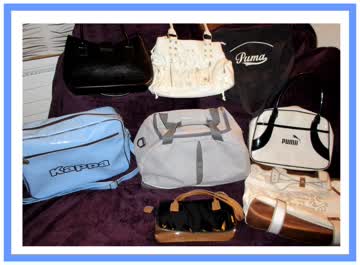 Taschen-Set 8 diverse Lack und andere Taschen gebraucht