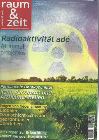 Magazin - raum & zeit - Nr. 214 / Juli-August 2018