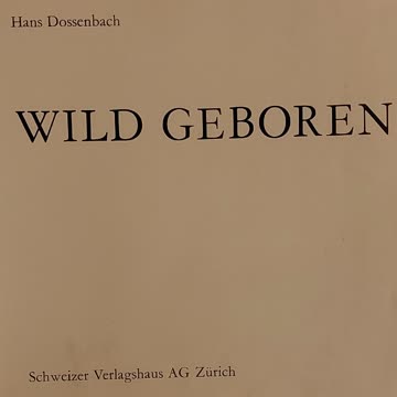 WILD GEBOREN