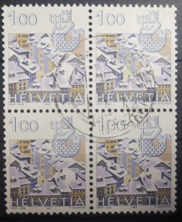 1982 Wassermann Berner Altstadt Viererblock