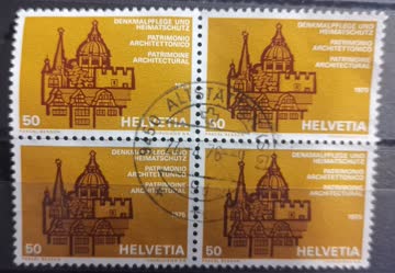 1975 Denkmalschutzjahr Viererblock