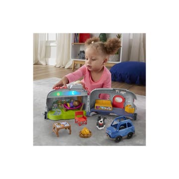 FISHER-PRICE Little People Lern-Camper NEU OVP
