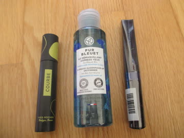 2x Volumen-Mascara & Express Augenmakeup Entferner