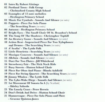 Classroom Projects - Incredible music by children in schools