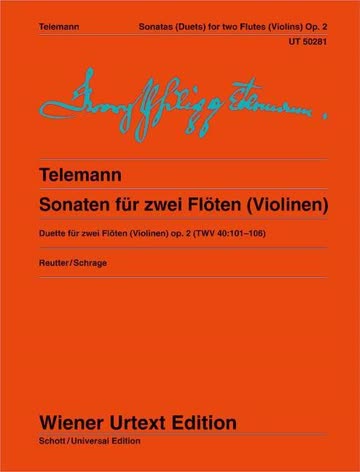 Sechs Sonaten für 2 Querflöten (Violinen)