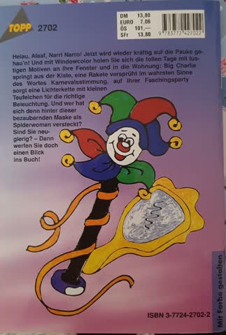 Malvorlagen Window Color Karneval
