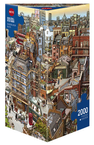 Heye 2000er Puzzle Sherlock & Co.