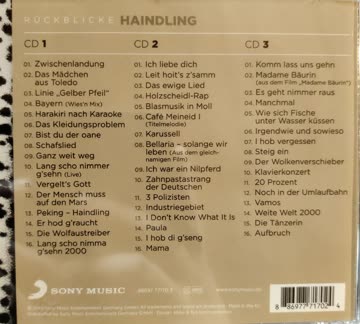 Haindling - Rückblicke 3CD's