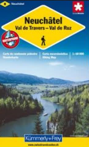Wanderkarte Neuchatel