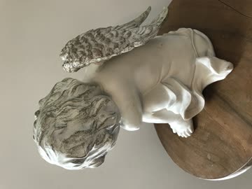 Engelfigur Weiss