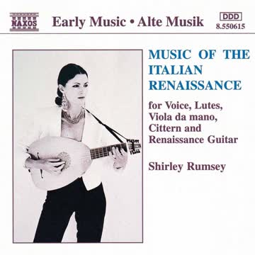 MUSIC OF THE ITALIEN RENAISSANCE - SHIRLEY RUMSEY