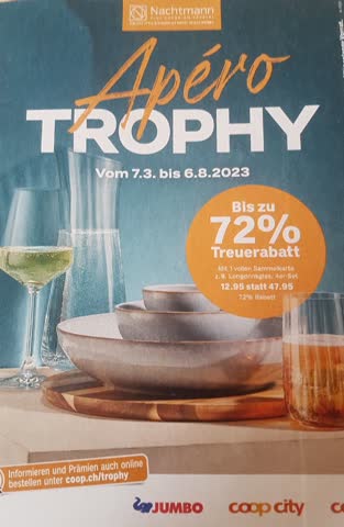 Coop Trophy Punkte Apero
