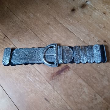 Breiter silbernen Gürtel