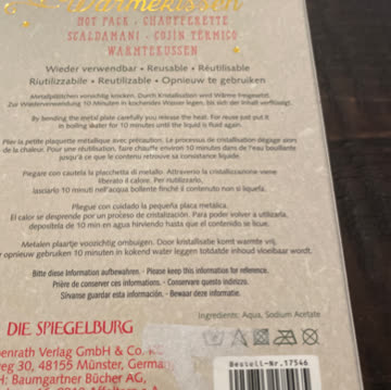Süsses Wärmekissen NEU