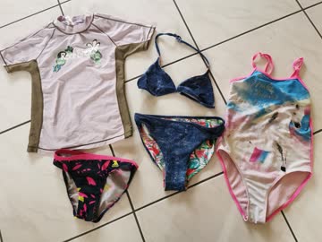 Badekleider, Bikini, UV-shirt