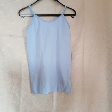 Träger shirt blau neu