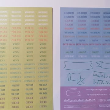 Sticker set neu 5