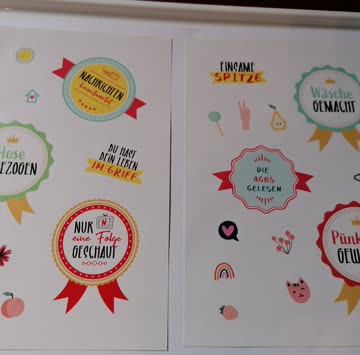 ✨✨✨Fleißsternchen und witzige sticker 35🌟🌟🌟