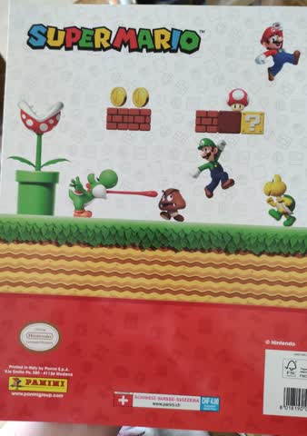 Super Mario - Play time sticker Album