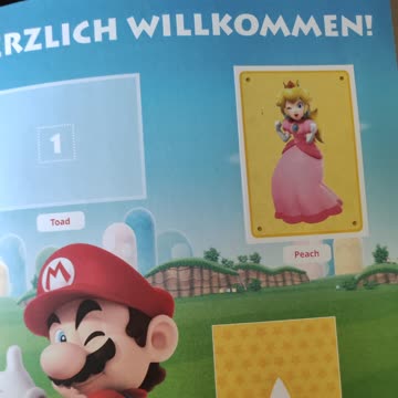 Super Mario - Play time sticker Album