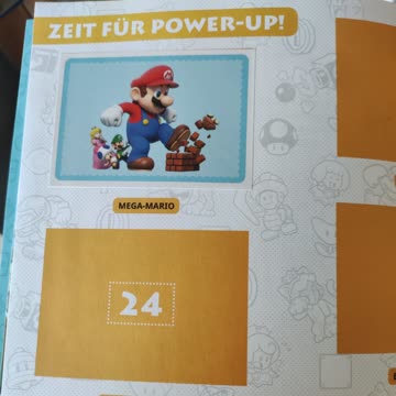 Super Mario - Play time sticker Album