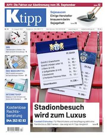 Ktipp Nr. 13, 24.08.2022