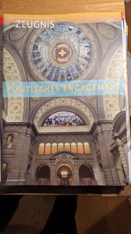 Christliches Zeugnis 3/07 - Politisches Engagement